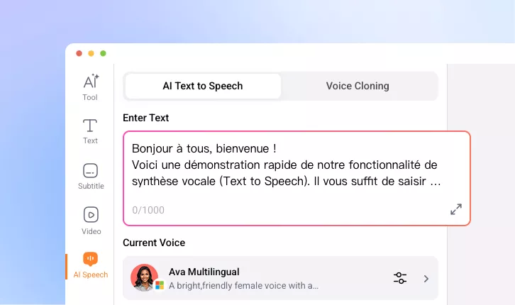 How to Convert French Text to Speech Online?